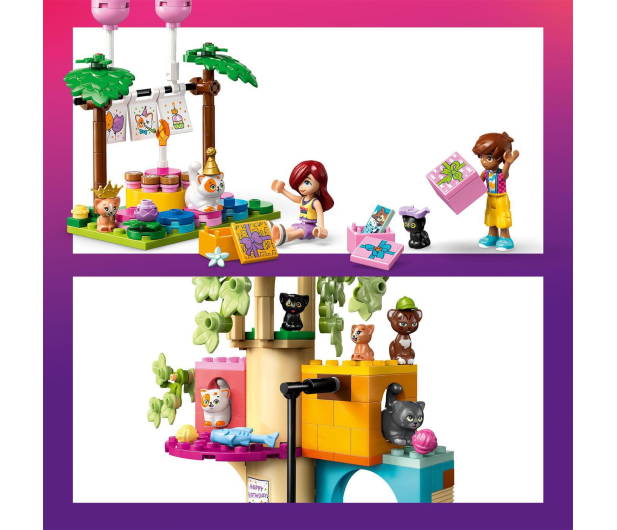 LEGO Friends 42666 Kocie przyjęcie urodzinowe i domek na drzewie - 1331630 - zdjęcie 3